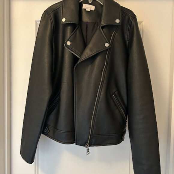 Loft faux leather biker jacket - size Small - Picture 7 of 7